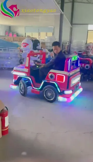 New Amusement Park Electric Bumper Car Happy 360 Rotating Ride