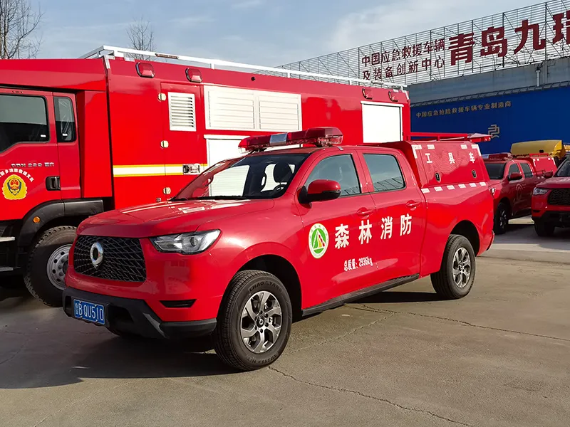 現場での工学的安全保護のための多機能消防設備車両